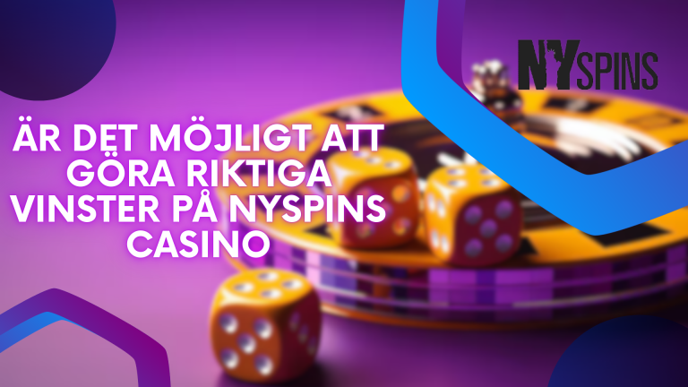 Är det möjligt att göra riktiga vinster på NYspins casino