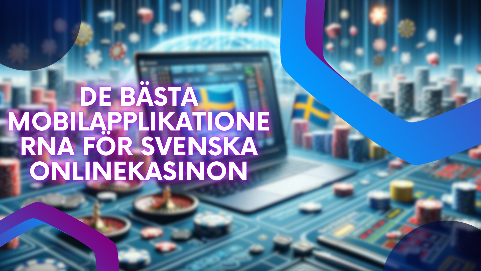 De bästa mobilapplikationerna för svenska onlinekasinon